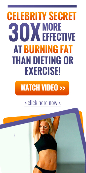 Celebrity diet secret advert link 